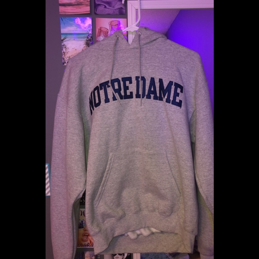 Notre dame vintage hoodie!